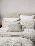 Bedeck of Belfast Cora cushion linen blend 50cm, imported from the UK