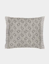 M&S Bedeck of Belfast Linen Blend Cora Paisley Cushion, 50 cm x 50 cm- Buy online at McGrocer