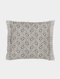 Bedeck of Belfast Cora cushion linen blend 50cm, imported from the UK