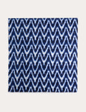 M&S linen blend ikat printed scarf - British product