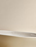 Linen reactive picnic serving bowl made from melamine, UK version