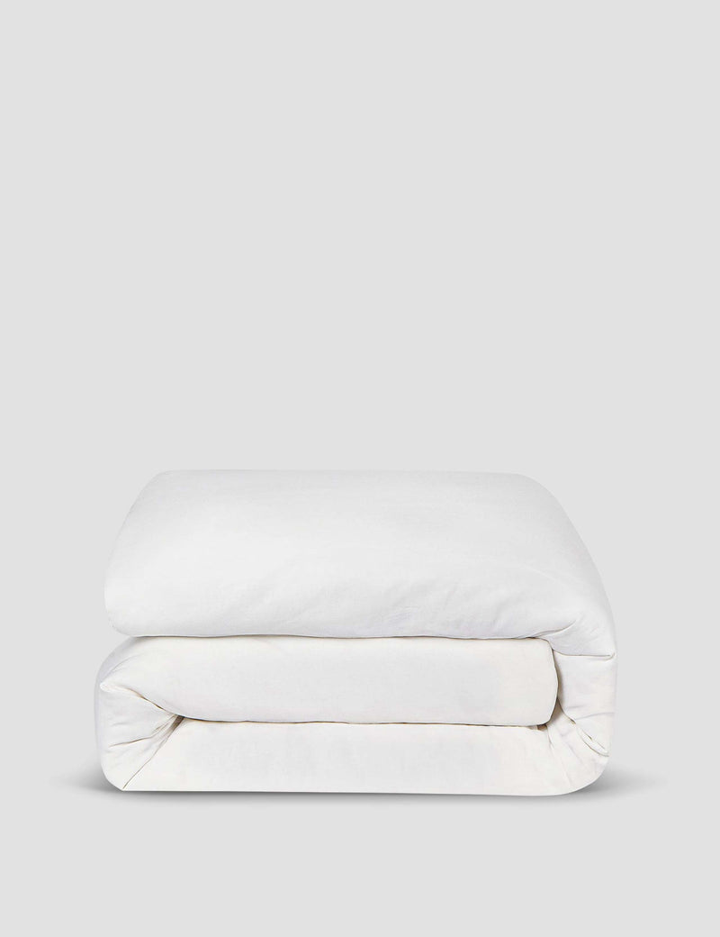 Piglet In Bed linen rich duvet cover in natural blend, UK version