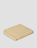 Piglet in Bed linen rich striped flat sheet - British product