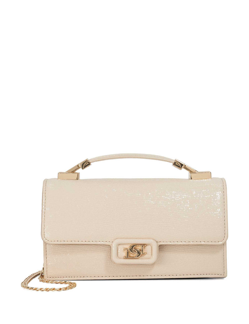 Dune London small lizard effect top handle grab bag (British brand)