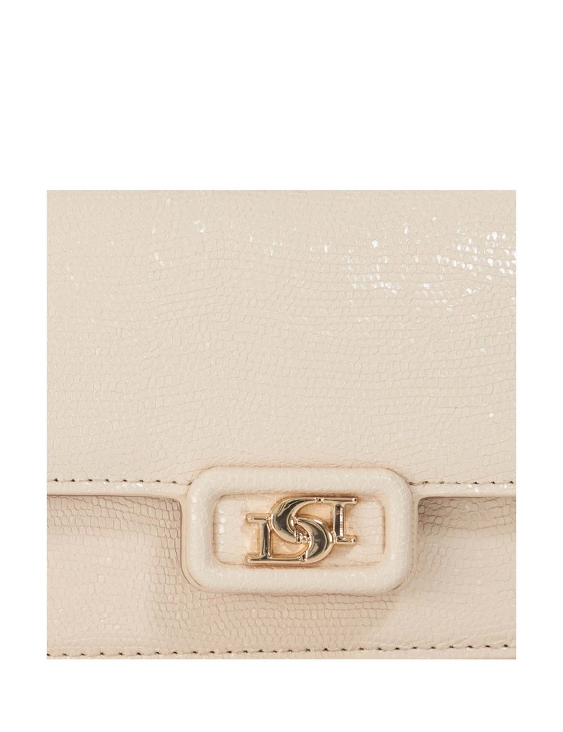 Dune London small lizard effect top handle grab bag (British brand)