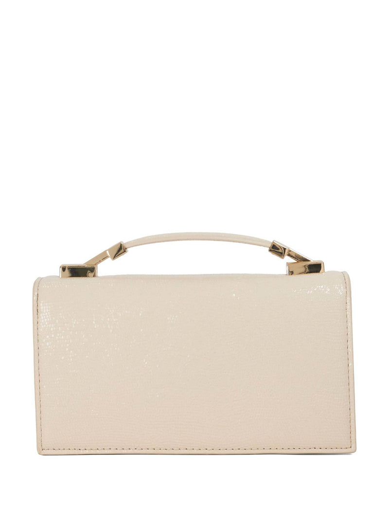 Dune London small lizard effect top handle grab bag (British brand)