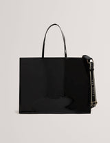 M&S Ted Baker Logo Webbing Glossy Tote Bag- Buy online at McGrocer