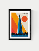 M&S East End Prints London 12 Framed Art Print- Buy online at McGrocer