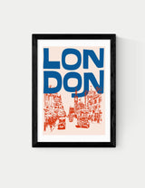 M&S East End Prints London City Framed Art Print- Buy online at McGrocer