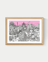 M&S East End Prints London Jungle Framed Art Print- Buy online at McGrocer