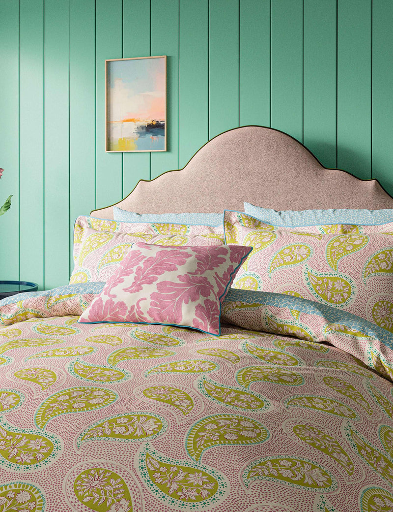 Land & Shore Lori cushion 50cm square - British product