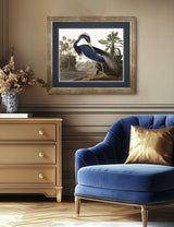M&S Gallery Direct Louisiana Heron Rectangle Framed Art 76cm x 88cm- Buy online at McGrocer