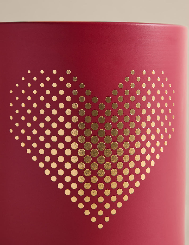 M&S Kelly Hoppen Love decorative 3 wick candle ceramic vessel (British brand)