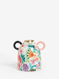 Lucy Tiffney floral ceramic mini vases set of 2, UK version