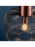 Gallery Home copper Nichol ceiling light pendant (British brand)