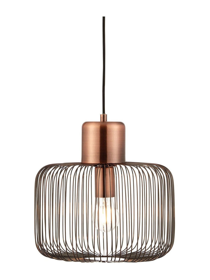 Gallery Home copper Nichol ceiling light pendant (British brand)