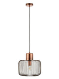 Gallery Home copper Nichol ceiling light pendant (British brand)