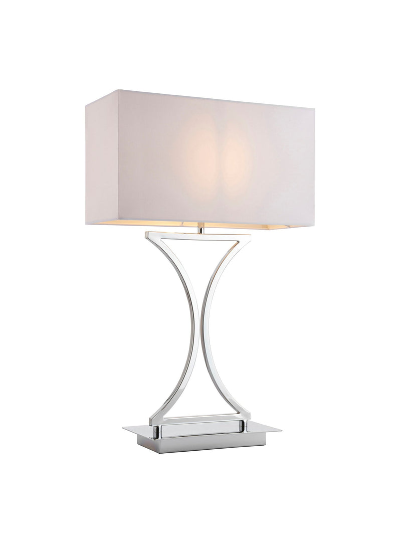 Gallery Home silver Appella table lamp (British brand)