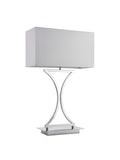 Gallery Home silver Appella table lamp (British brand)