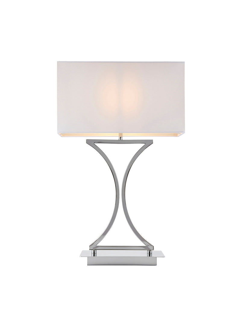 Gallery Home silver Appella table lamp (British brand)