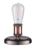 Gallery Home Copper Halsy industrial table lamp - British product