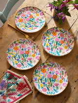 Next Lucy Tiffney Set of 4 Multi Side Plates- Buy online at McGrocer