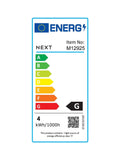 Bronx brown plug in wall light, UK version