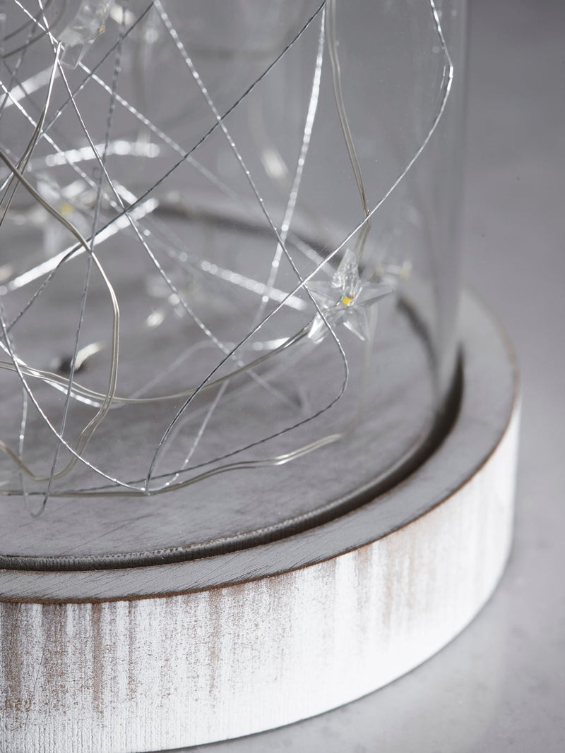 White Star cloche light battery operated 30 stars (British brand)