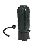 Charles Bentley dark green garden water butt 100 litre - British product