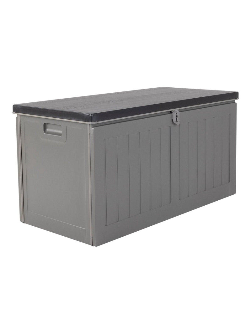 Charles Bentley garden storage box beige 190L, imported from the UK