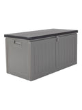 Charles Bentley garden storage box beige 190L, imported from the UK