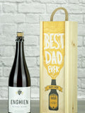 Le Bon Vin Belgian Double Enghien Blonde beer gift set 750ml - British product