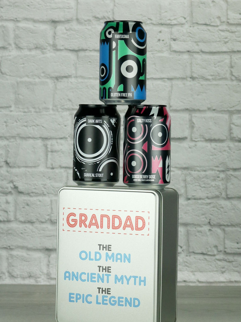 Grandad The Legend Craft Beer Gift Tin by Le Bon Vin