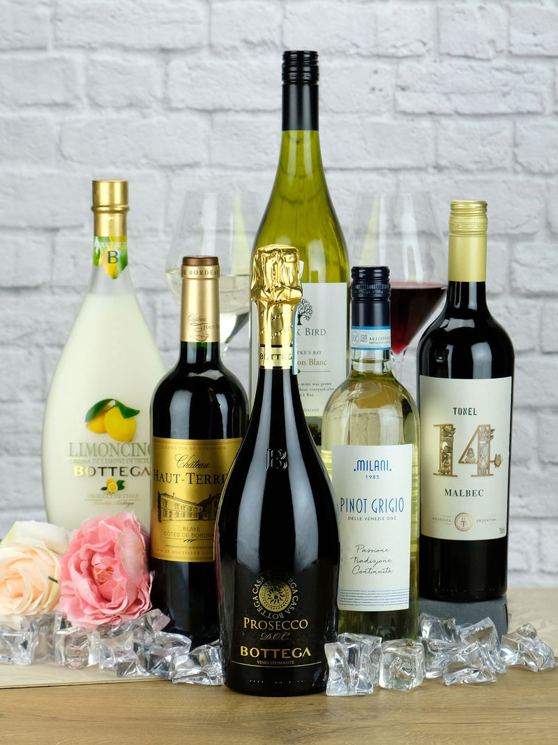 Le Bon Vin Entertainer mixed wine case 6 bottles (British brand)