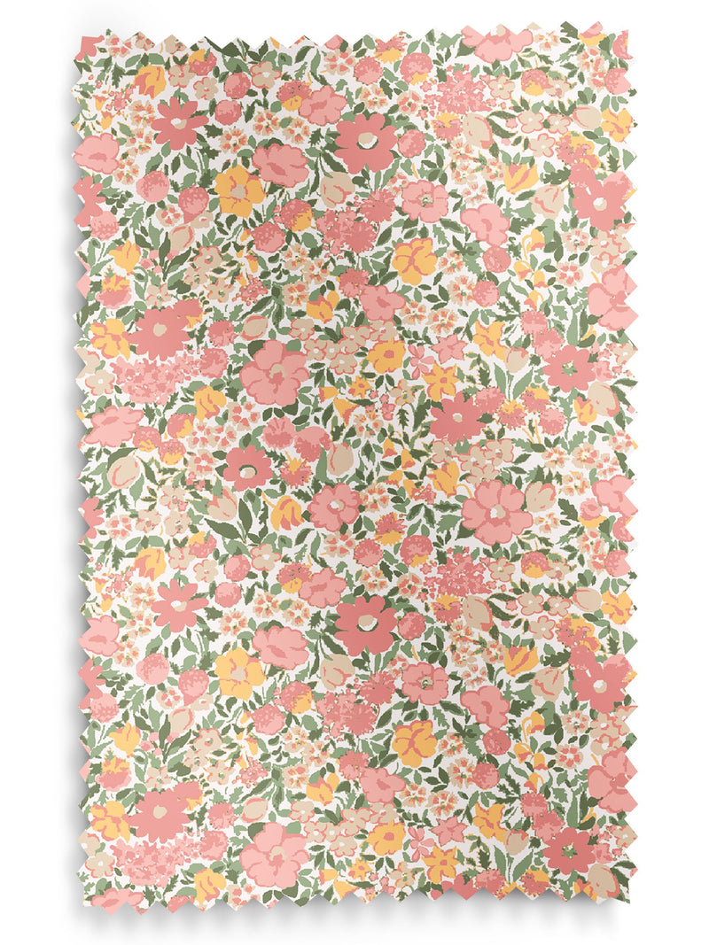 Laura Ashley Loveston roman blinds coral pink, imported from the UK