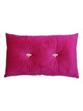 Riva Paoletti Fuchsia Pink Bumble cushion (British brand)