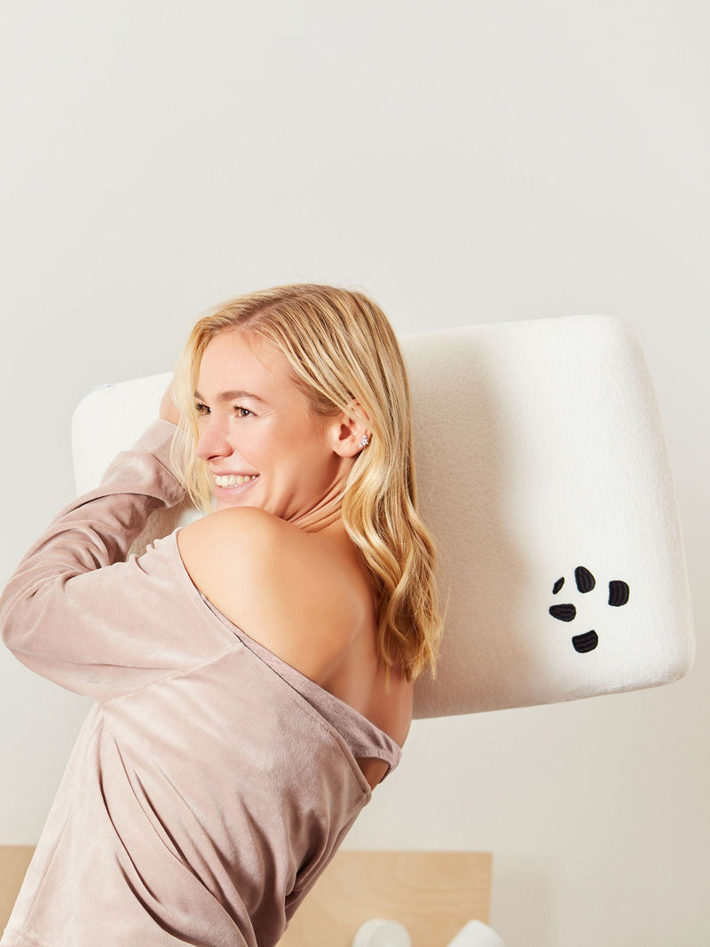 Panda Memory Foam Bamboo Pillow imported from the UK