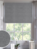 Voyage Platinum roman blind in light grey - British product