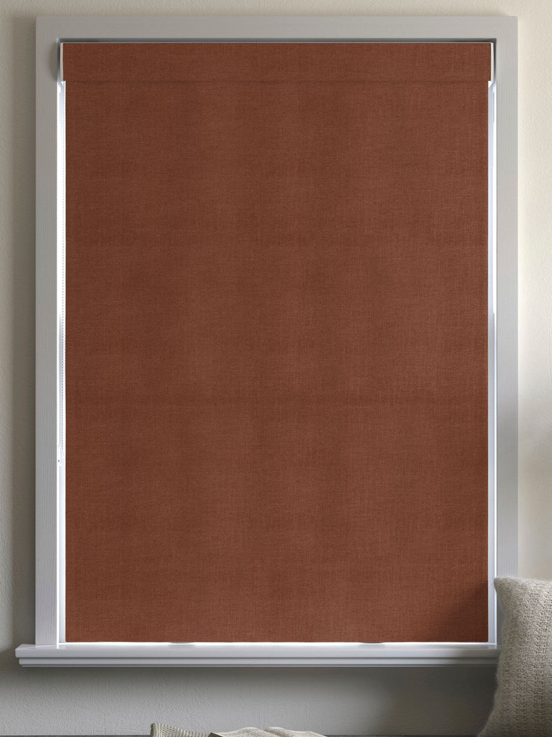 Voyage Maison terracotta roman blind made to measure, UK version