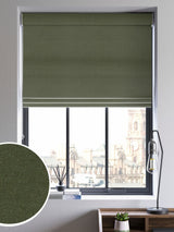 Next Voyage Maison Forest Green Romeo Roman Blind- Buy online at McGrocer