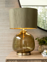 Next Connor Table Lamp, Green- Buy online at McGrocer
