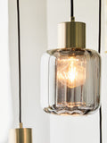 Grey Jensen 6 light pendant ceiling light, British brand
