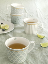 Next Laura Ashley White Bone China Set of 4 Mug Sets- Buy online at McGrocer