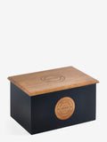 Black Bronx bread bin and board - British product