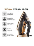 Tower Ceraglide 3100W steam iron - British product