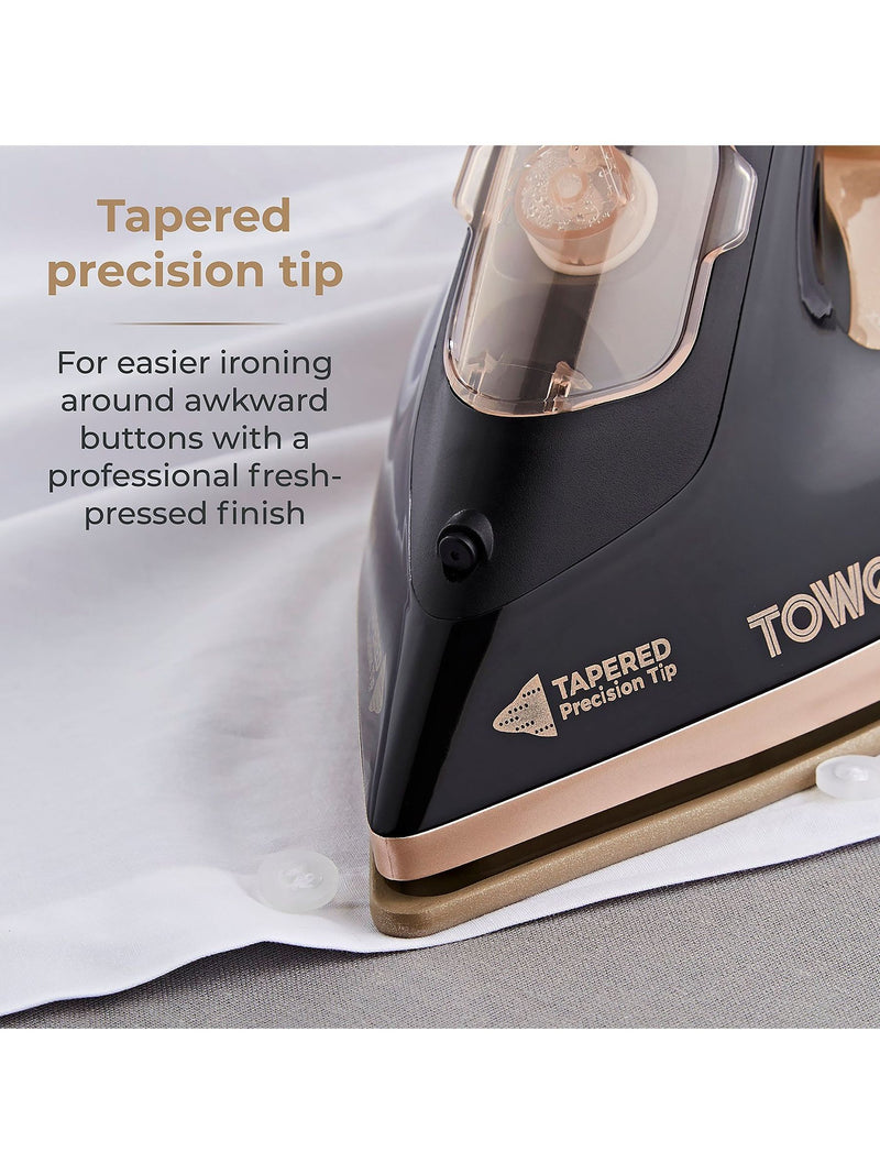 Tower Ceraglide 3100W steam iron - British product