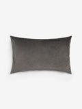 Navy blue retro cut velvet cushion 40x59cm, UK version