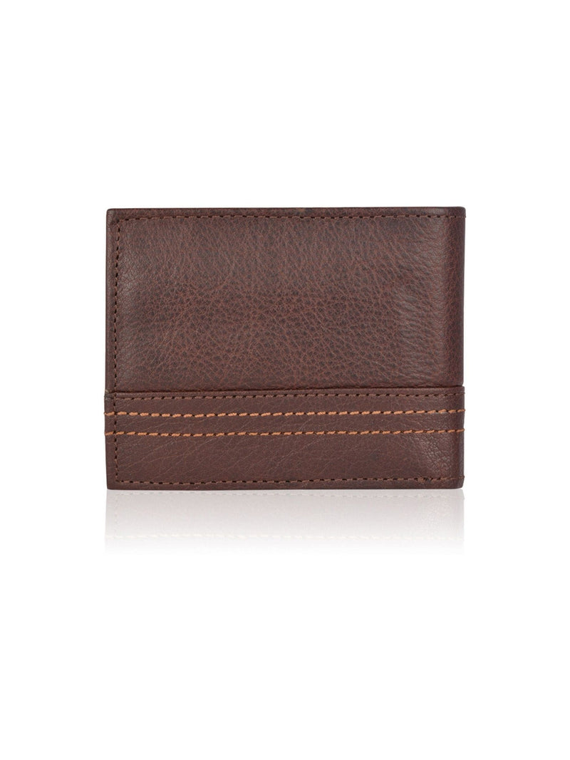 Lakeland Leather brown men's Keswick wallet - British product