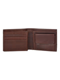 Lakeland Leather brown men's Keswick wallet - British product