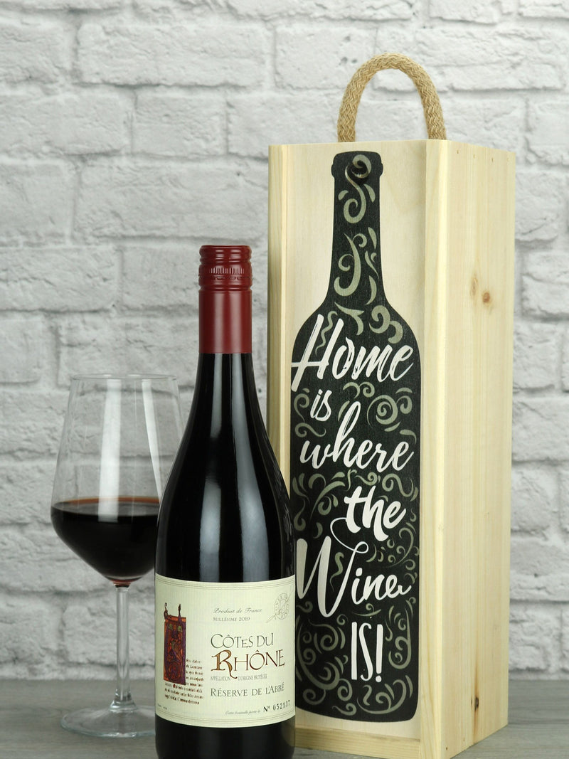Le Bon Vin Cotes du Rhone red wine 750ml - British product